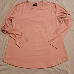 Cuts Curve-Hem AO Long Sleeve Tee Men's Size Large In Mountain Mist